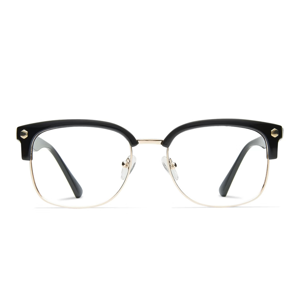 MUSE 31-M10033 BLACK GOLD EYEGLASSES SUNGLASSES FRAMES 51-18-145